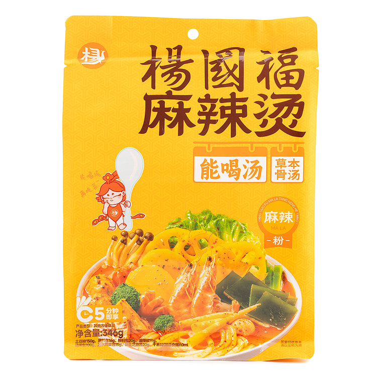 杨国福 麻辣烫 汤粉（新旧包装混发） 335 克