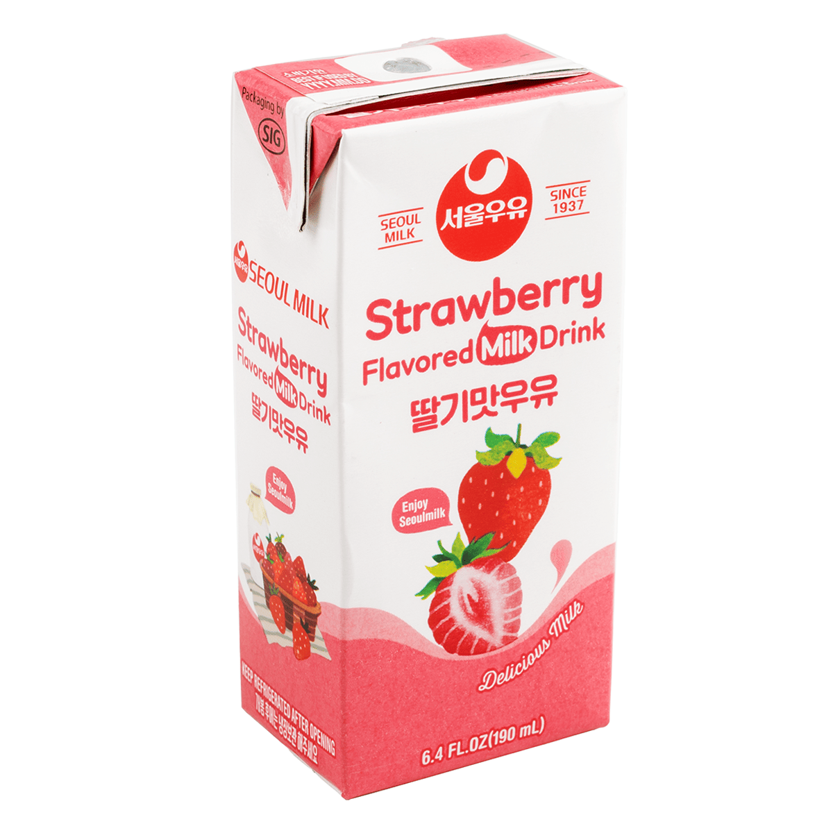 【新品未使用】pionunnal☆STRAWBERRY☆ストロベリー☆MILK☆ ストロベリー味ミルク 190ML×6個入 - Weee!
