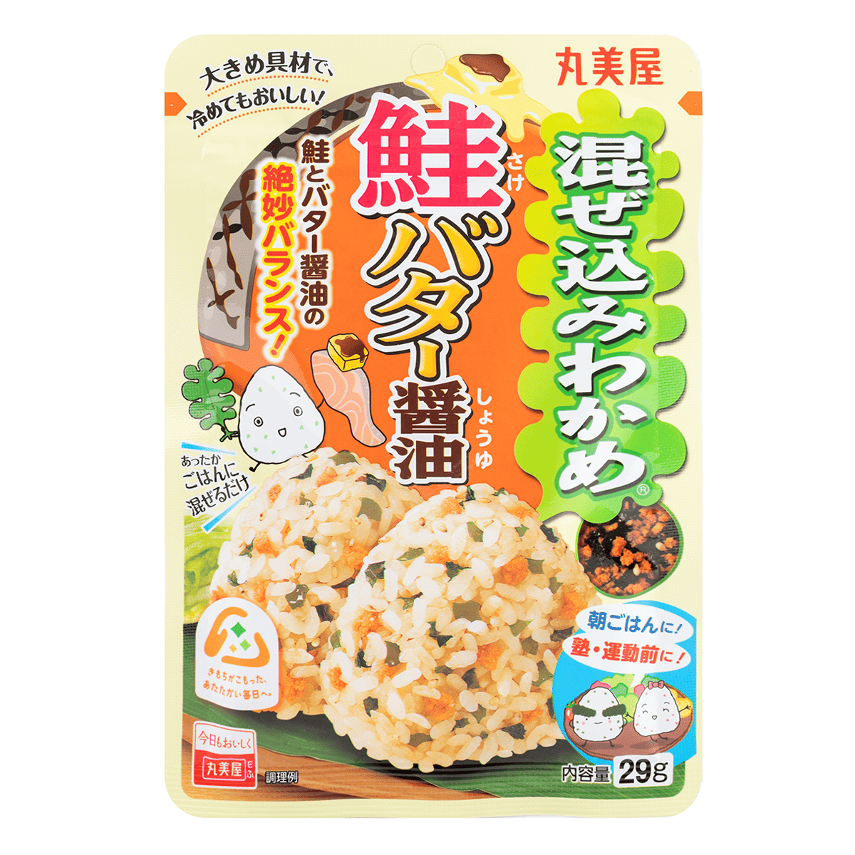 丸美屋混ぜ込みわかめ 鮭バター醤油 29 グラム