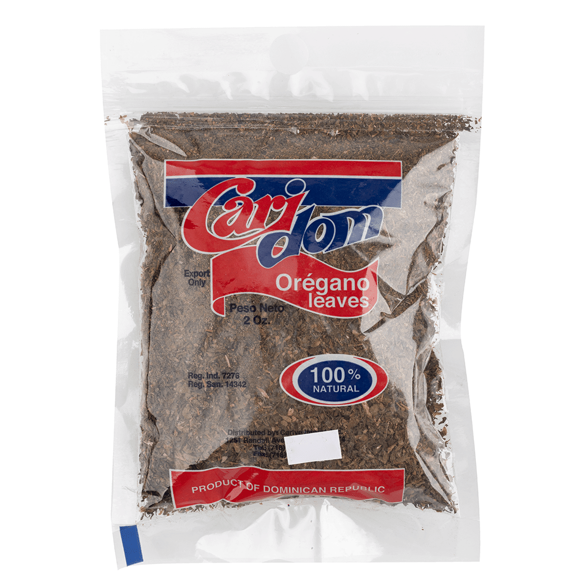 Caridom Oregano Leaves 2 oz