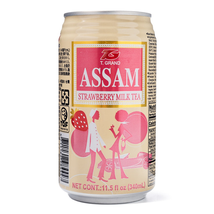 T. Grand Assam Strawberry Milk Tea 340 ml (min 2)