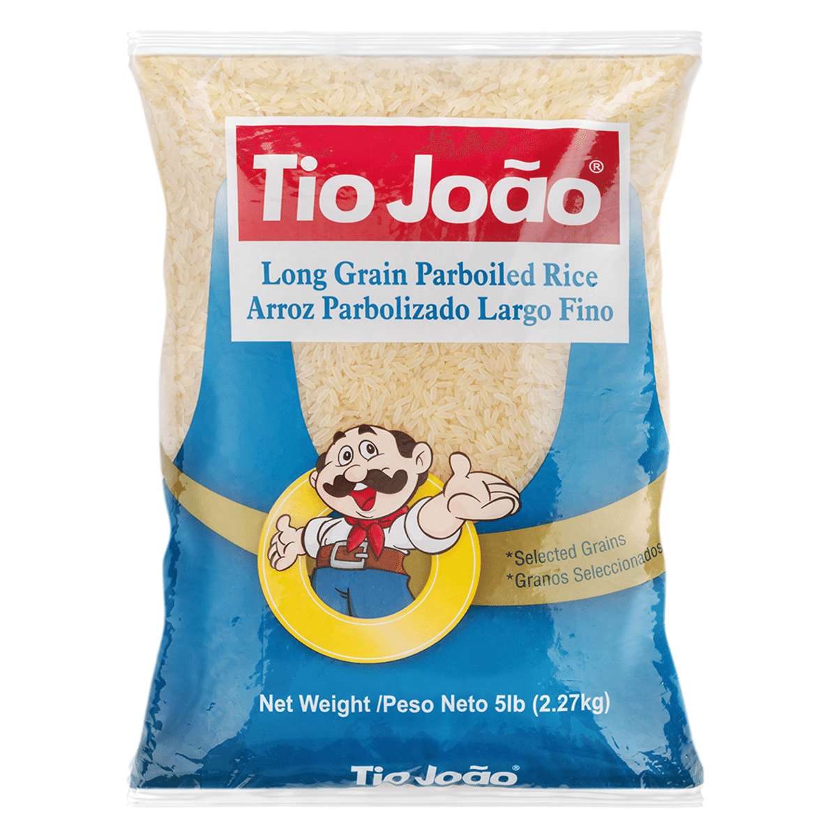 Tio João Long Grain Parboiled Rice 5 lb
