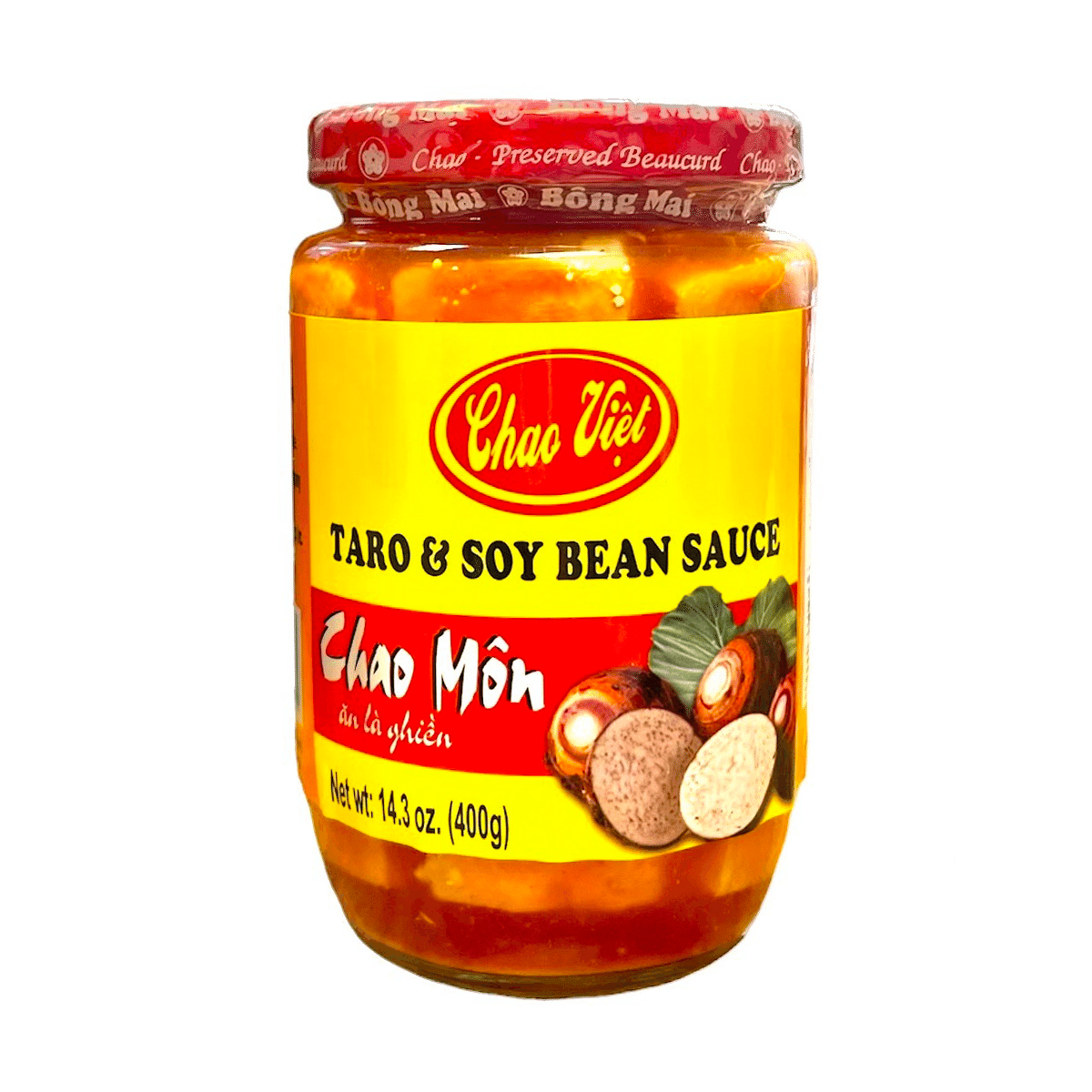 Cuajada de Frijol de Taro Preservada Bong Mai (Chao Mon) 400 gramo(s)