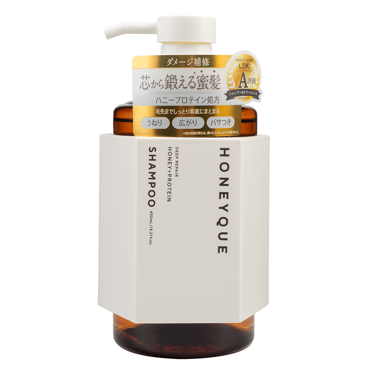 HONEYQUE Deep Repair Moist Shampoo 450 ml