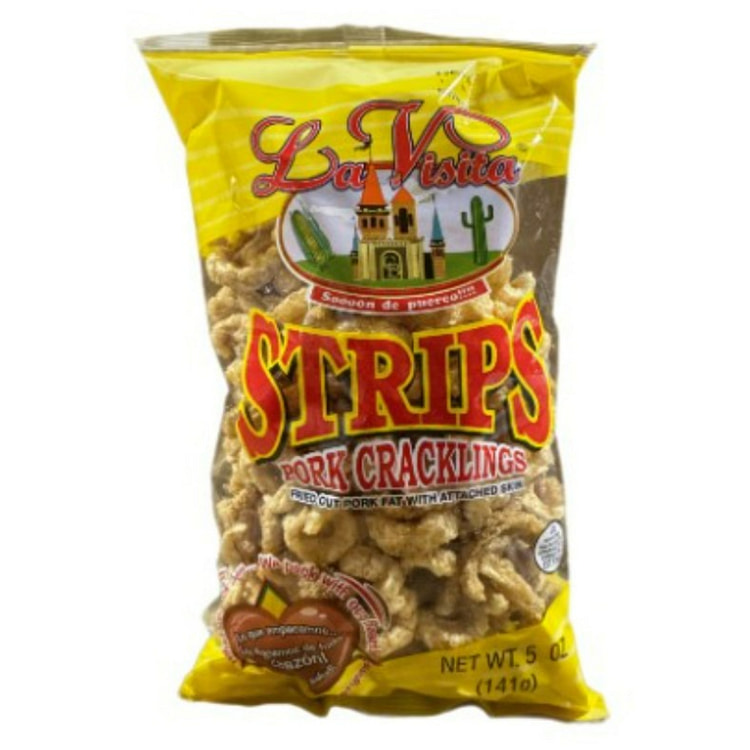 La Visita Strips Pork Cracklings 5 oz