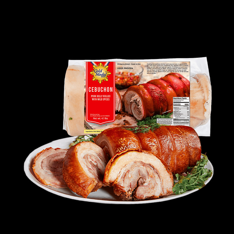 Gold Medal Cebuchon (Pork Belly Rolled With Mild Spices) 4.5-5 lb