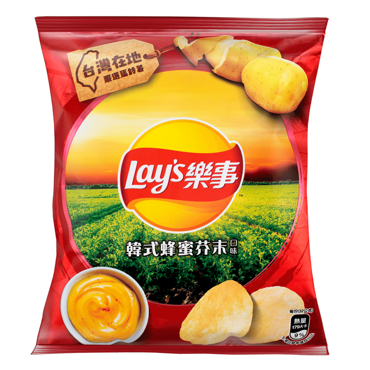 Potato chips(Korean Honey Mustard Flavor)32g 32 g