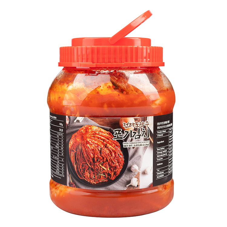 JEOLLANAM-DO Napa Cabbage Kimchi (Whole) 5.07 磅