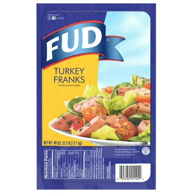 Fud Salchichas de Pavo 40 onza(s)