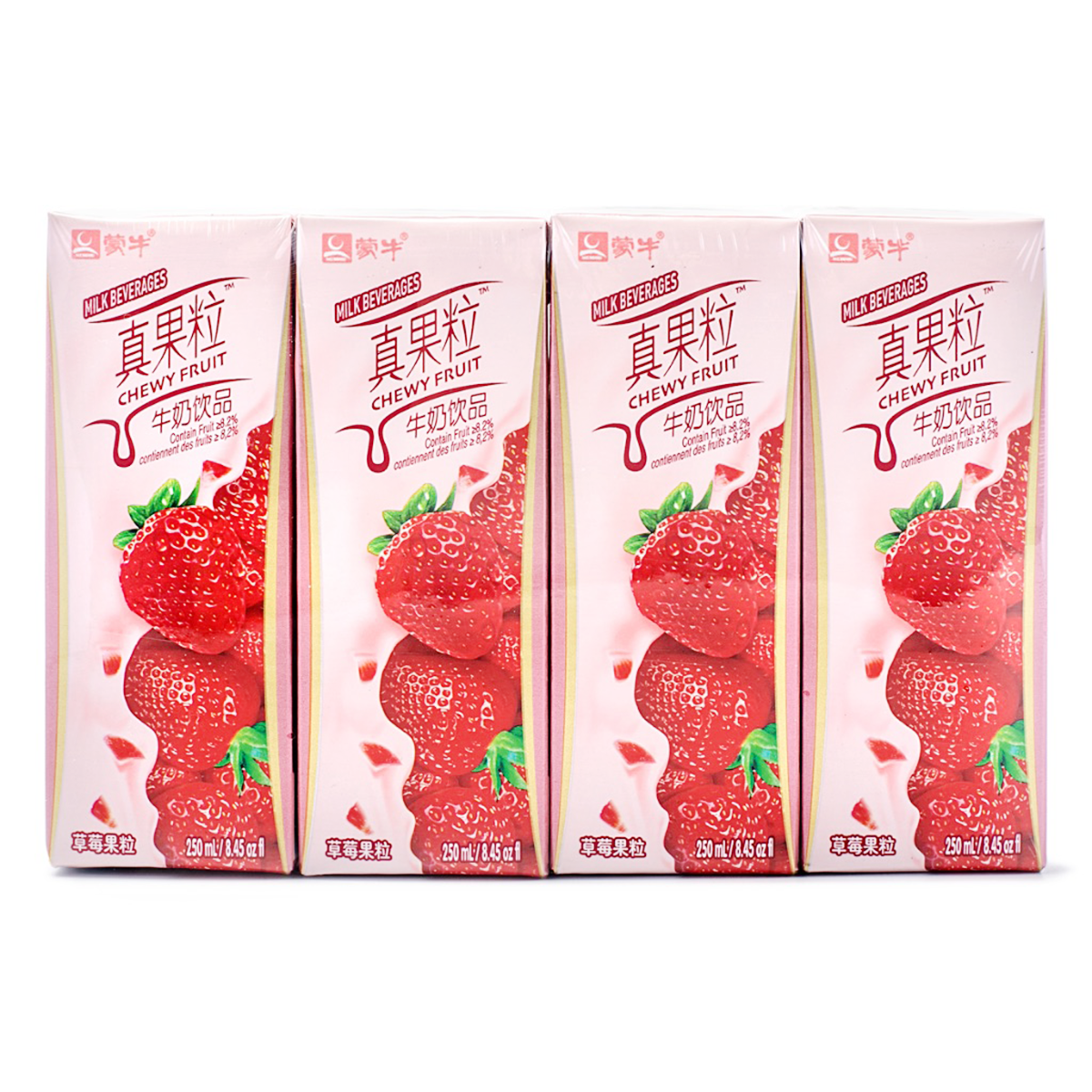Get MN Chewy Fruit Strawberry Milk 4pk Delivered | Weee