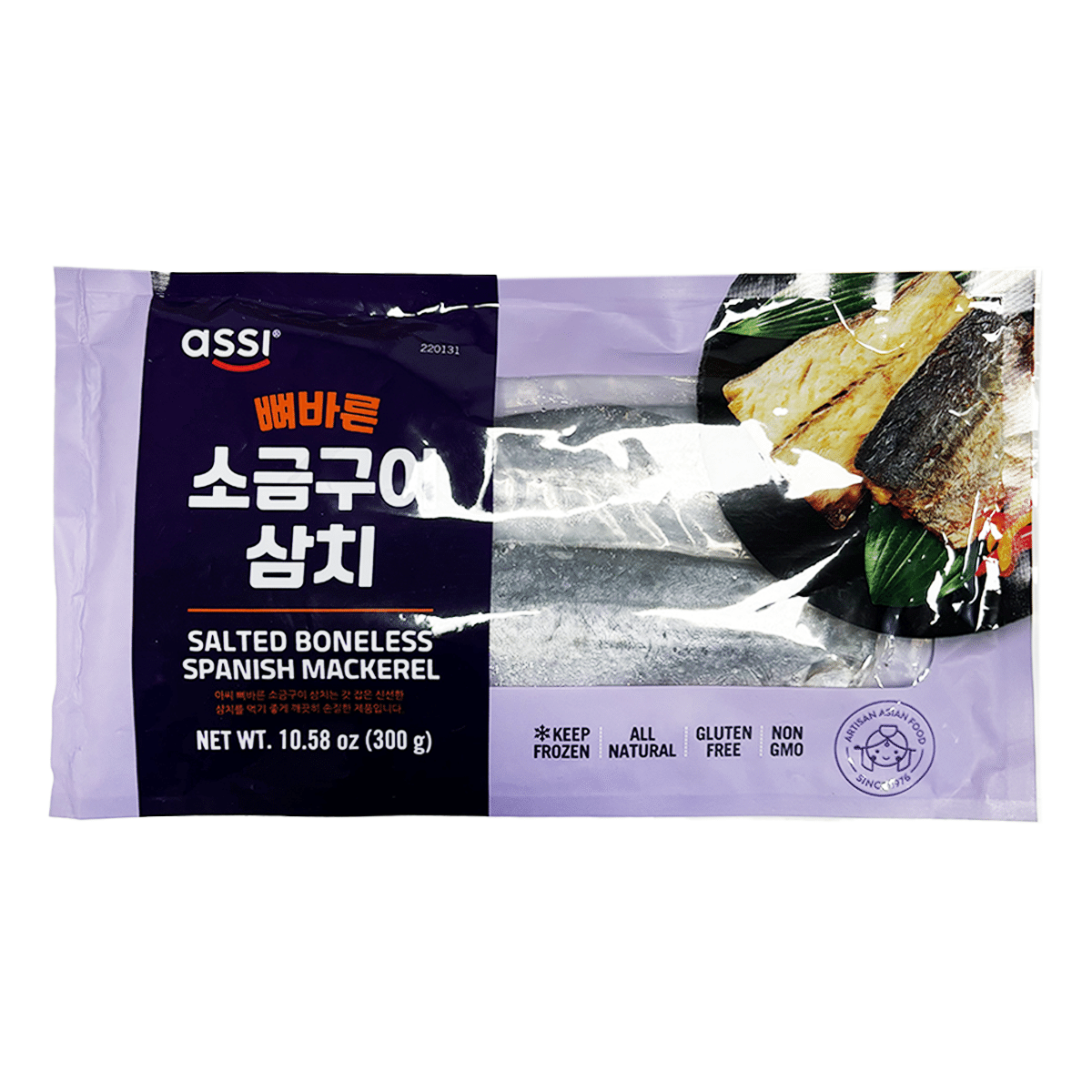 아씨 뼈바른 소금구이 삼치 10.58 온스