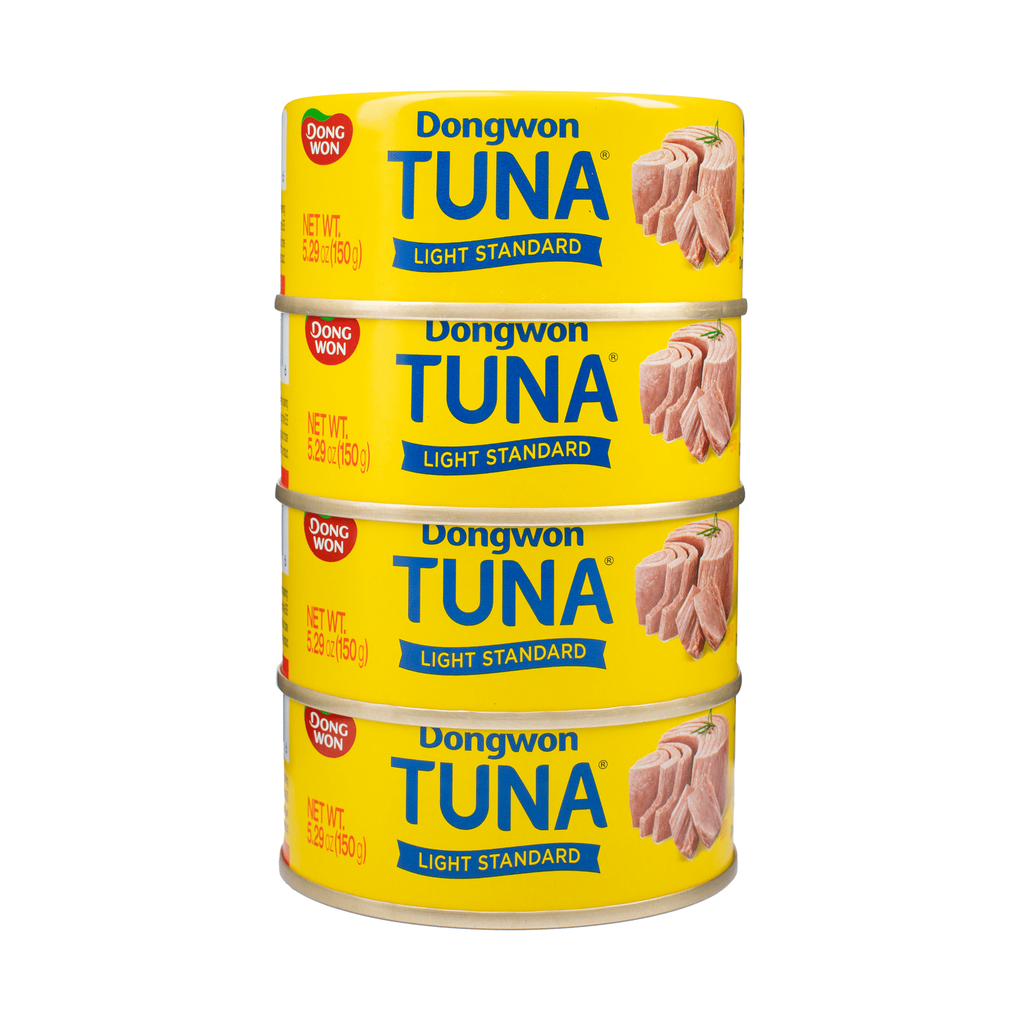 Dongwon Light Standard Canned Tuna in Oil 150 g*4 cans