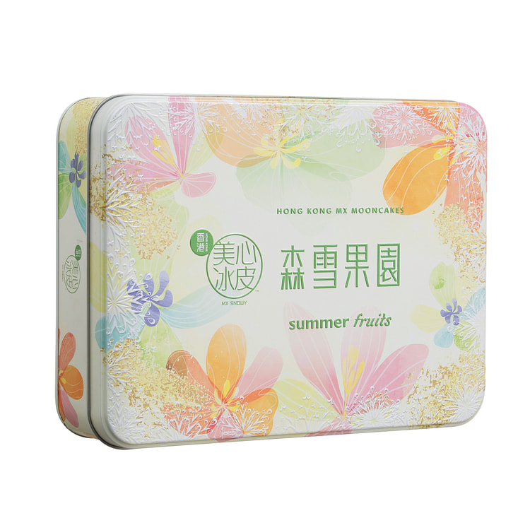 MeiXin Snowy Summer Fruits Mooncakes Gift Box 480 g