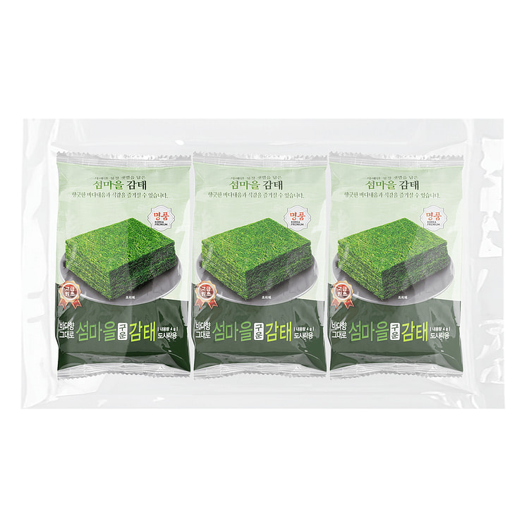 Summaul Gamtae Seaweed (Ecklonia Cava) 4 g*3 counts