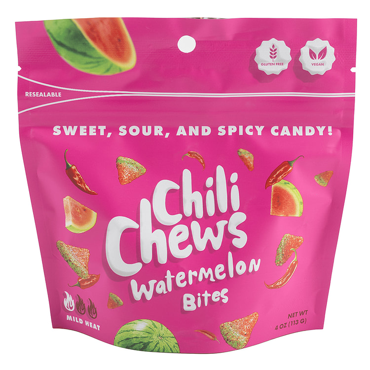 Chili Chews Watermelon Bites 4 oz