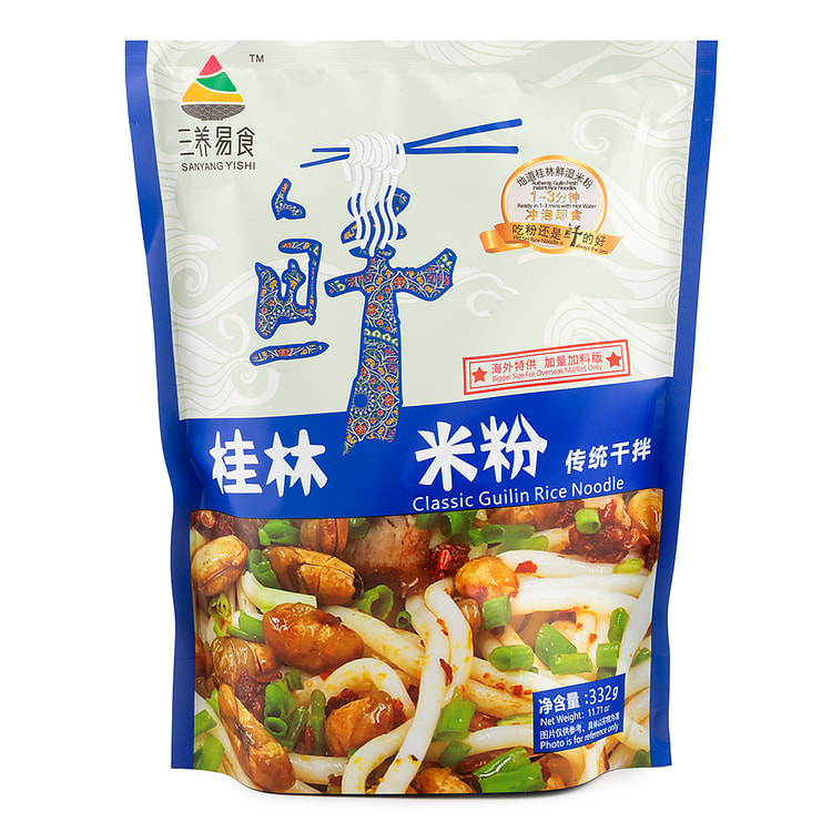 三养易食 传统桂林米粉 332 克