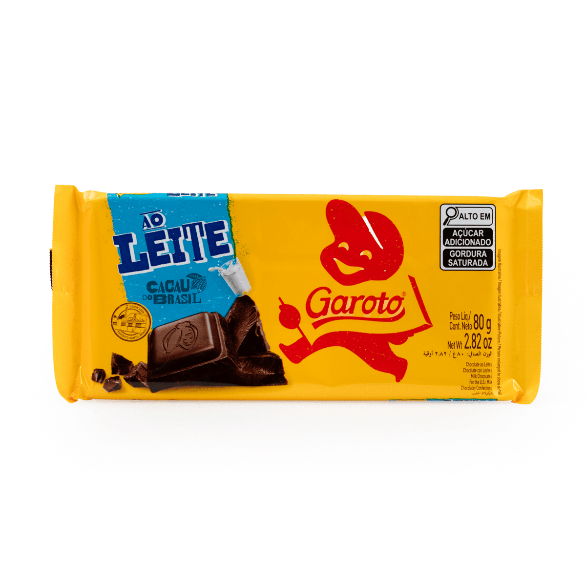 Garoto Milk Chocolate Bar 80 gramo(s)