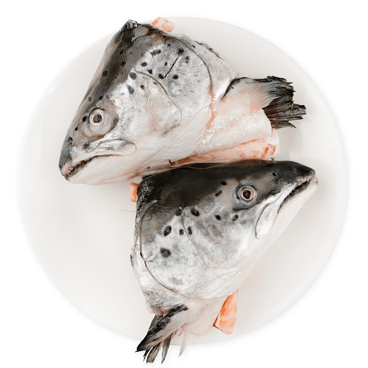 Norwegian Atlantic Salmon Head 2pc 2 lb