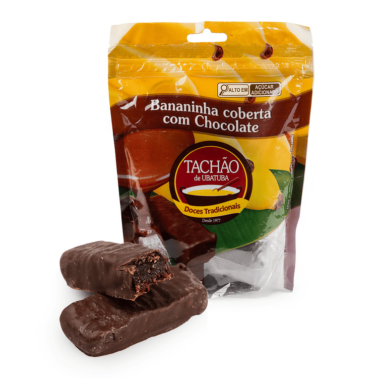 Tachão de Ubatuba Chocolate-Covered Banana Bar 200 gramo(s)