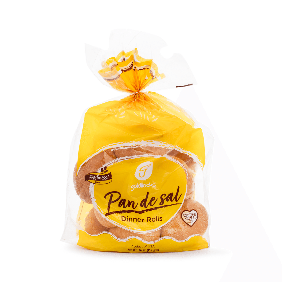 Pandesal, Pãezinhos para Jantar 12pcs, Congelado, Goldilocks 448 grama(s)