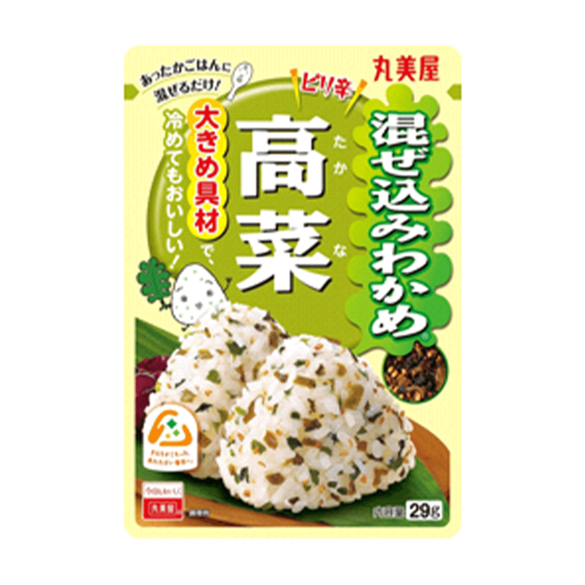 丸美屋 混ぜ込みふりかけ 高菜 29 グラム