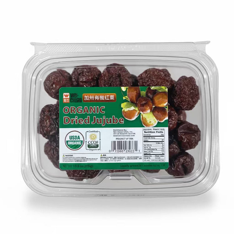 Wei-Chuan Organic Dried Jujube 10 oz