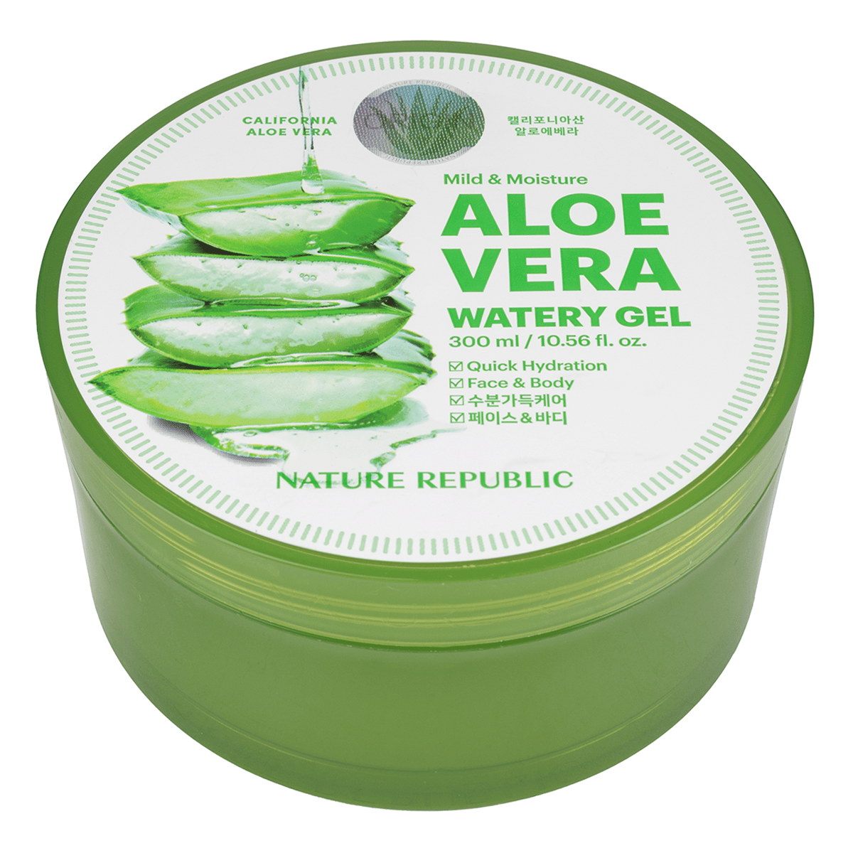 Get Nature Republic Soothing and Moisture Aloe Vera 92% Soothing Gel 300 ml  Delivered | Weee! Asian Market