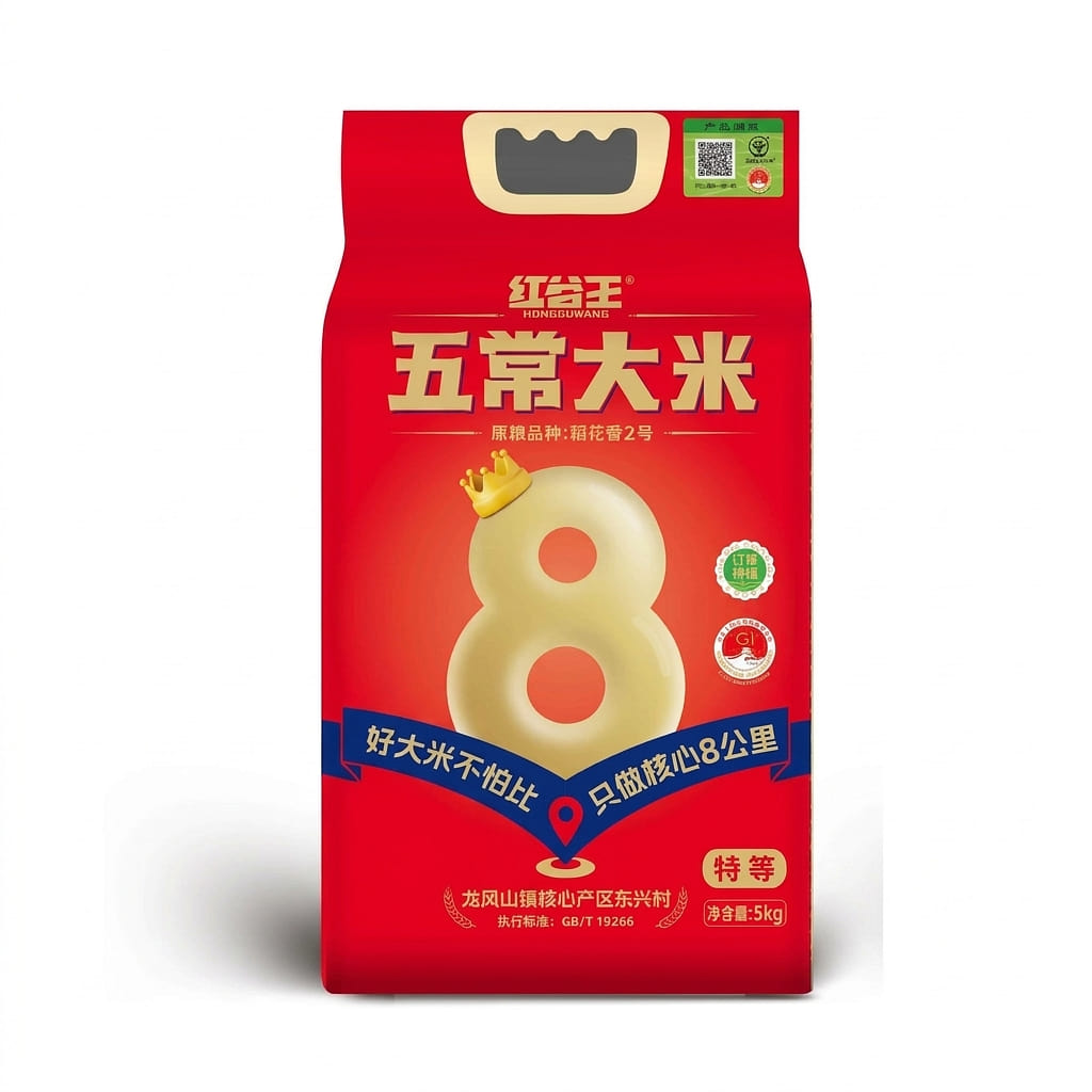 Grain Harvest Premium White Rice Wu Chang Rice 11 lb