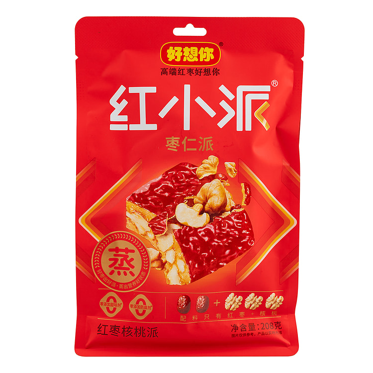 Miss You Jujube Walnut Pie 208 グラム