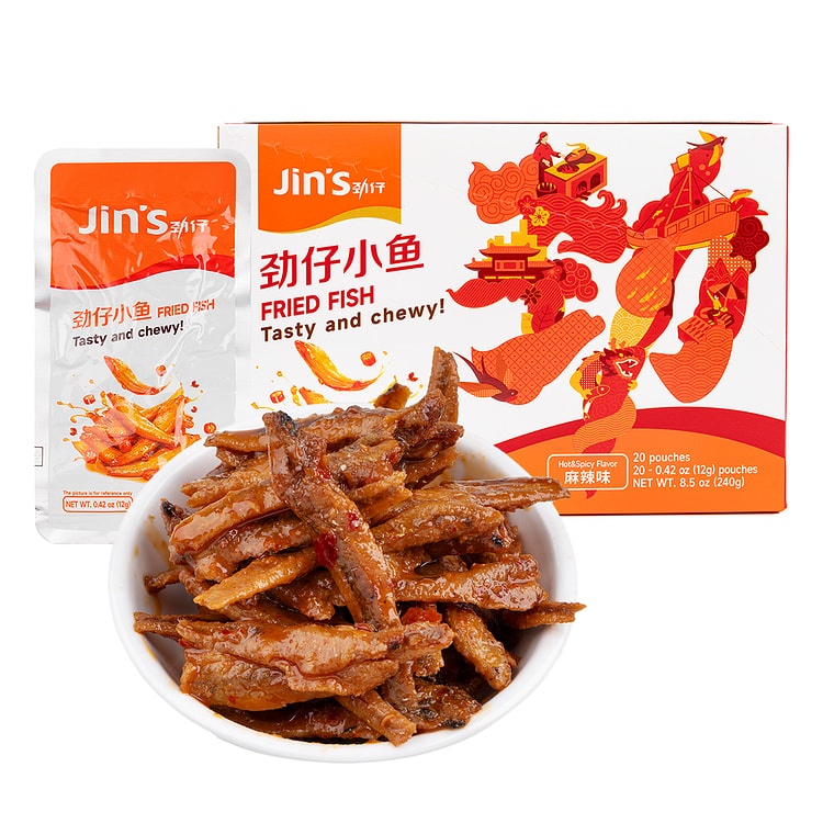 劲仔 麻辣小鱼
