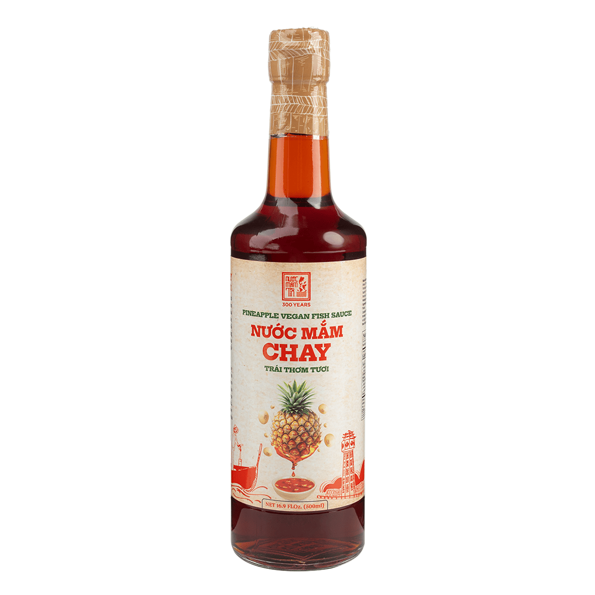 Tin Pineapple Vegan Fish Sauce 16.9 oz