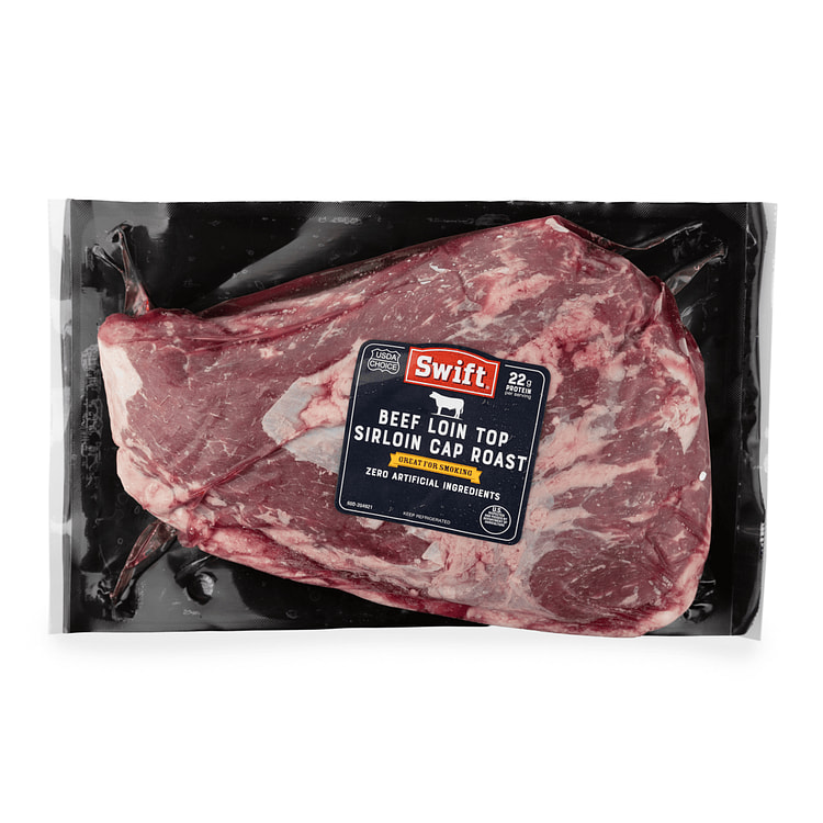 Picanha Swift, Beef Loin Top Sirloin Cap Roast 3.5-4.5 lb