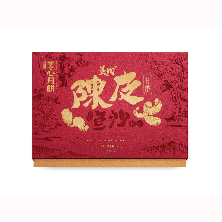 MX Red Bean Paste Mooncake with Dried Citrus Peel ( 6x70g) 420 g