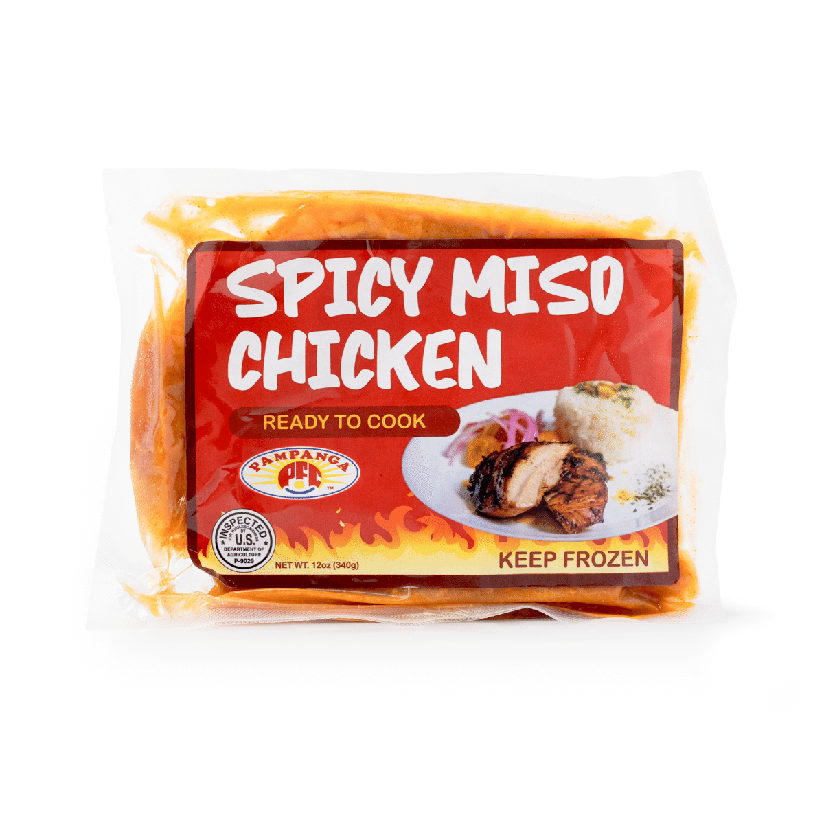 Pampanga Spicy Miso Chicken, Frozen (Ready To Cook) 12 oz