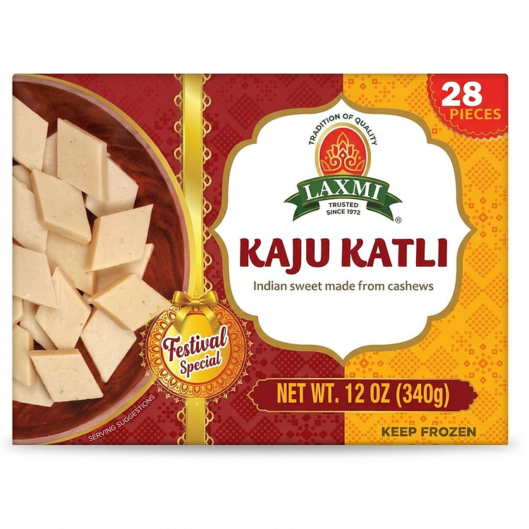 Laxmi Kaju Katri, Frozen 340 g
