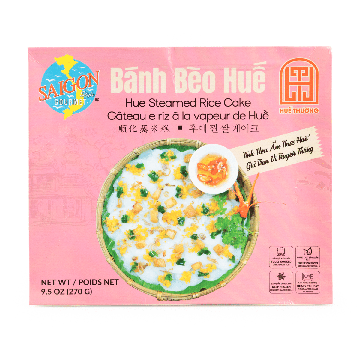 Saigon Gourmet Hue Steamed Rice Cake, Frozen 9.5 oz
