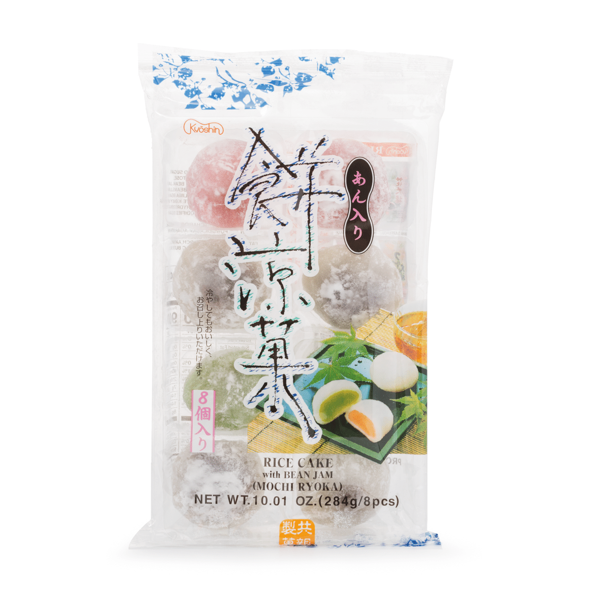 Kyoshin Daifuku Rice Cake (Ryoka) with Bean Paste 10.01 oz