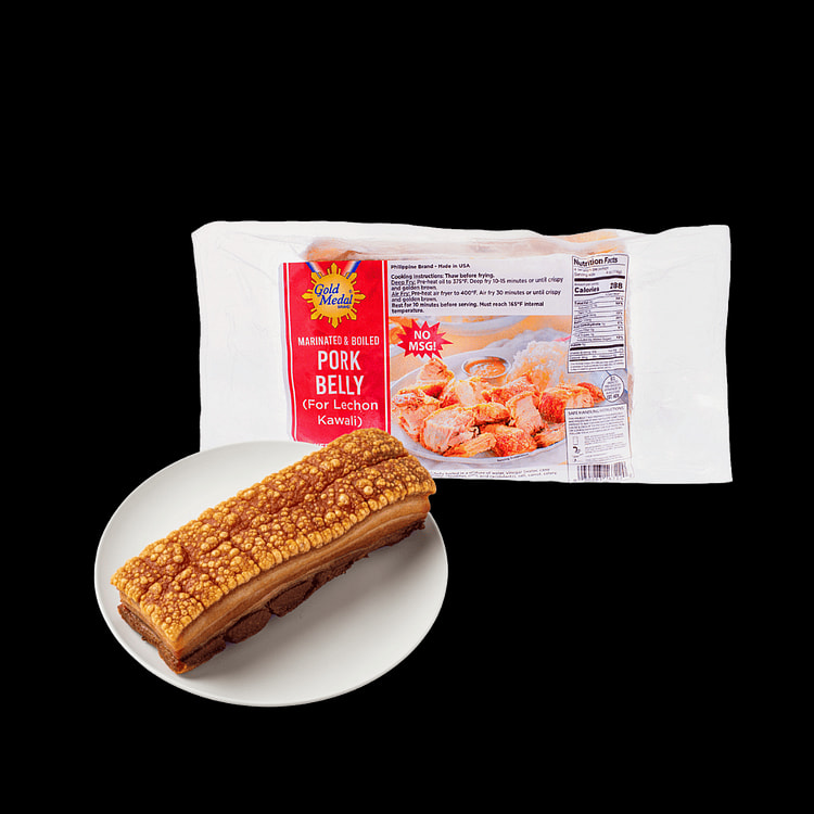 Gold Medal Lechon Kawali (Marinated & Boiled Pork Belly) 1 lb
