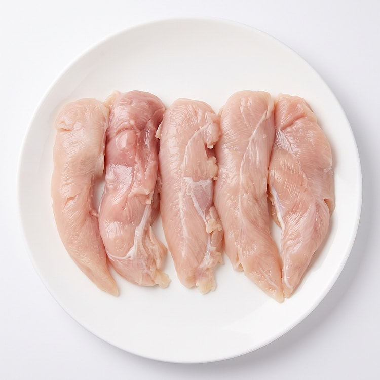Thăn Gà Tenderloin Cỡ Lớn Đã Làm Sạch Gân Đông Lạnh 1.5 lb