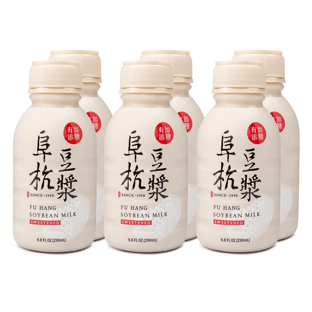 阜杭 豆浆 有添加糖 290 毫升*6 瓶