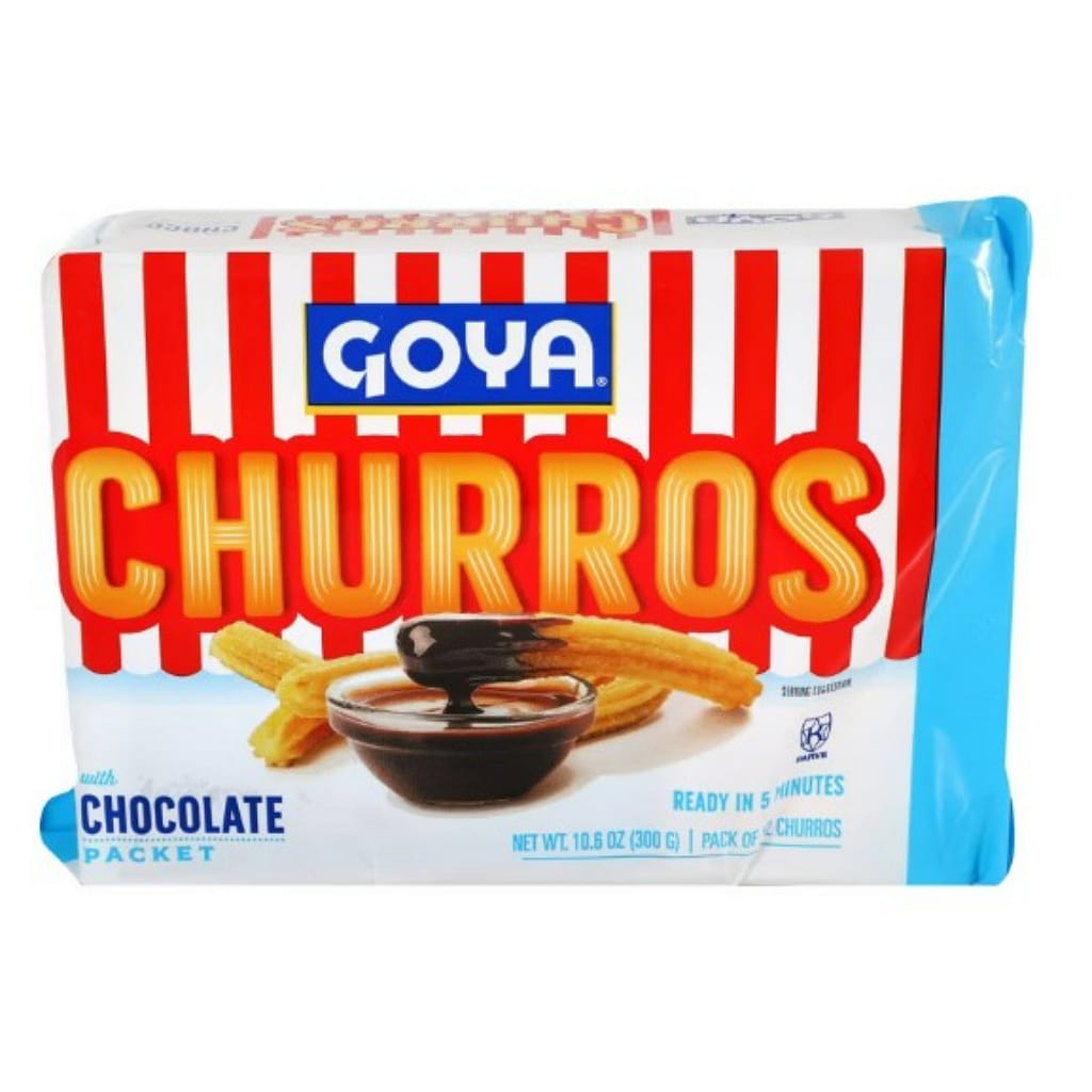 Goya Churros with Chocolate Packet, Frozen 10.6 oz