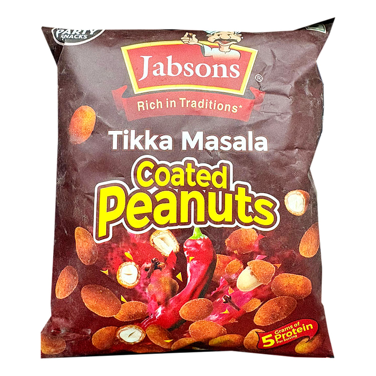 Jabsons Tikka Masala Coated Peanuts 150 g