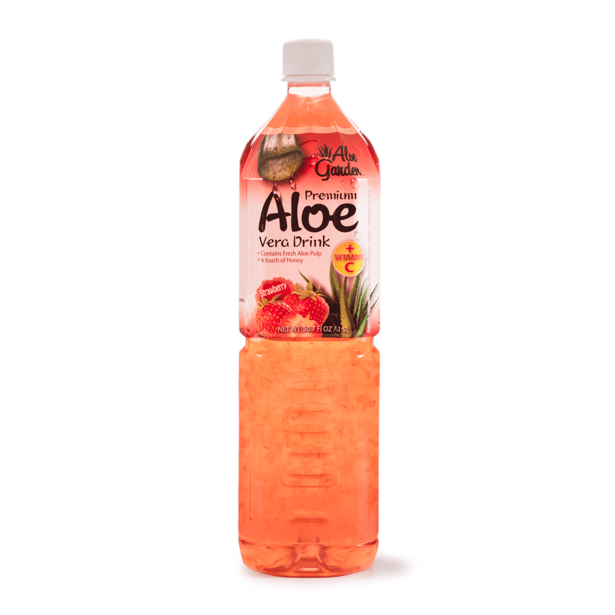 Aloe Garden Aloe Vera Strawberry Drink 1500 ml