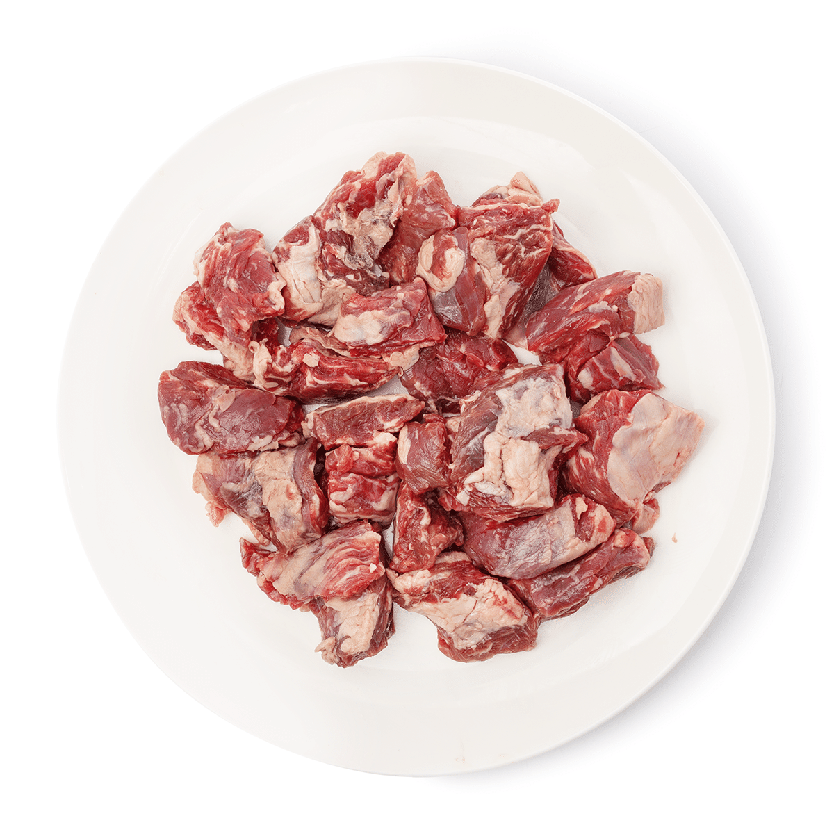 Beef Chuck Cube for Stew, Frozen 1.9-2.1 lb