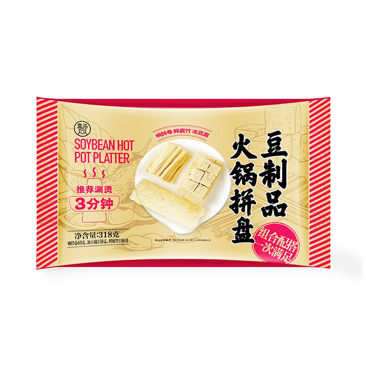 盒马 豆制品火锅拼盘 318 克