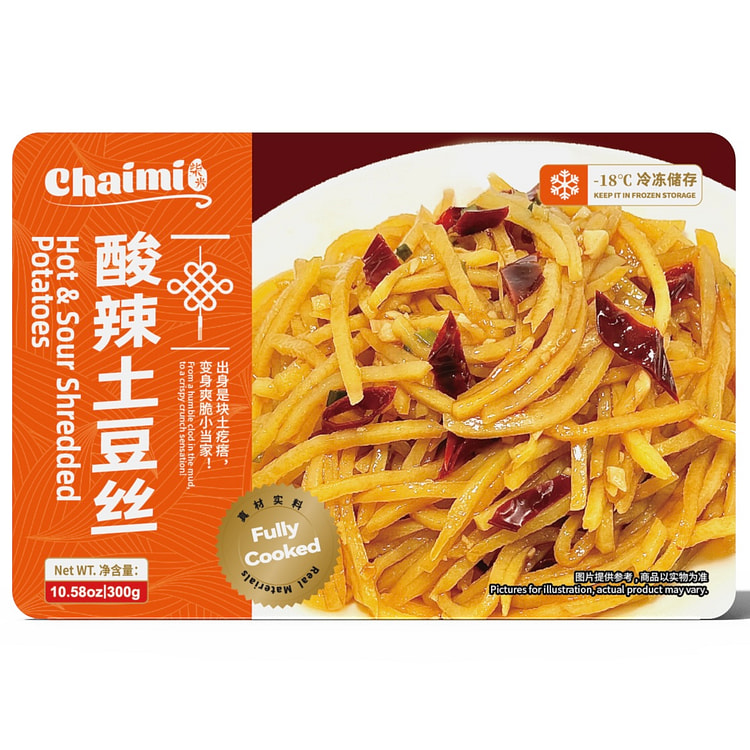 柴米 酸辣土豆丝 300 克