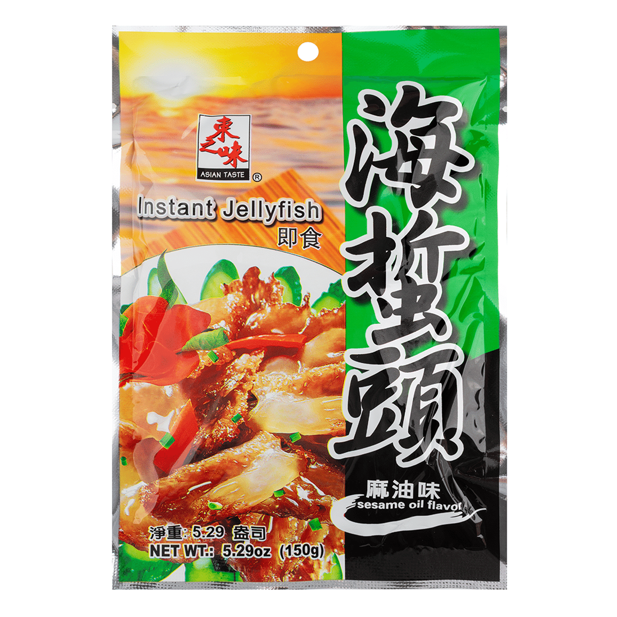 東之味 くらげ頭 麻油味 150 グラム