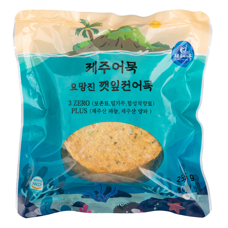 济州岛紫苏叶鱼饼 255 克