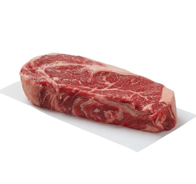 Hamilton USDA Choice Beef Ribeye Steak, Frozen Weee!