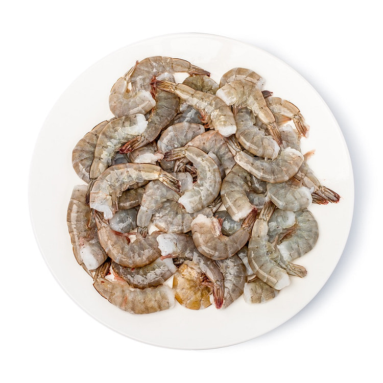 南美白虾 31/35ct 去头带壳 1.5磅装 1.5 磅